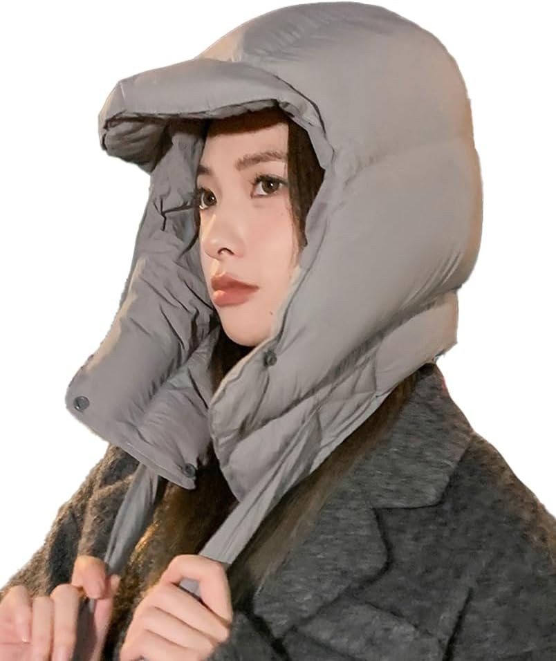 CoCoMangos Winter Balaclava Hood Ski Caps Outdoor Thickened Cold and Warm Beanie Hats Cycling Windproof Lei Feng Hat