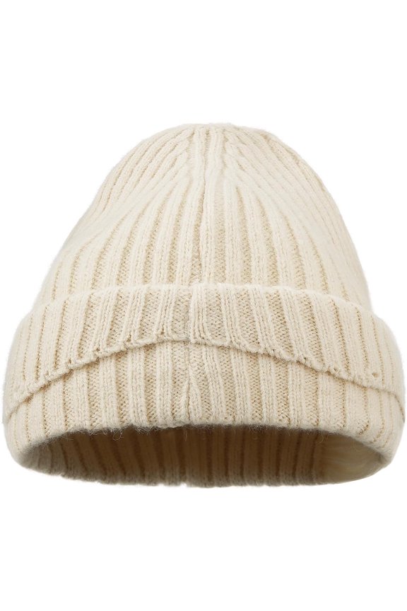 Winter Beanie Hats for Men Women Cute Plain Stocking Cuffed Cap Warm and Durable Stylish Toboggan Skull Caps