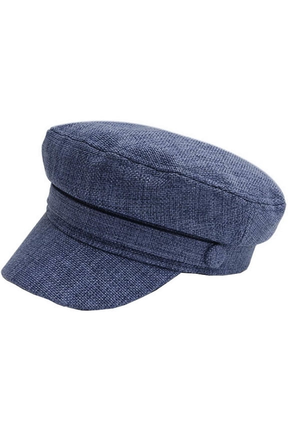 Women Yacht Captain Sailor Hat Newsboy Beret Cap