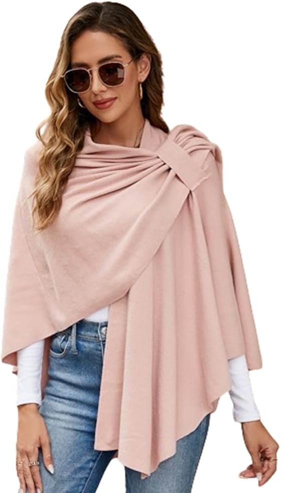Einfarbiger Schal Für Damen Women's Solid Color Scarf Knitted