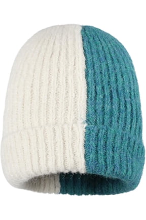 Women's Color Block Cable Knit Beanie Winter Ski Hat Soft Stretch Thick Cute Knitted Cap