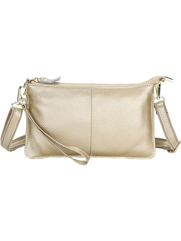 Women's Trendy Leather Shoulder Crossbody Bag Small Square Purse Totes Soft Handbag Satchel Clutch