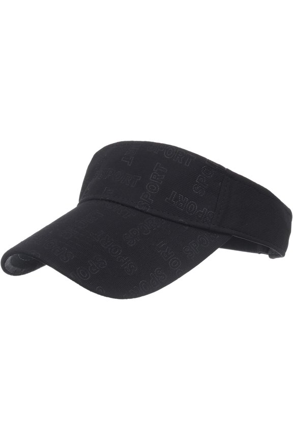 Womens Mens Sport Sun Visor Hats Adjustable Empty Top Baseball Caps Wide Brim Golf Athletic Visor Hat for Sun Protection