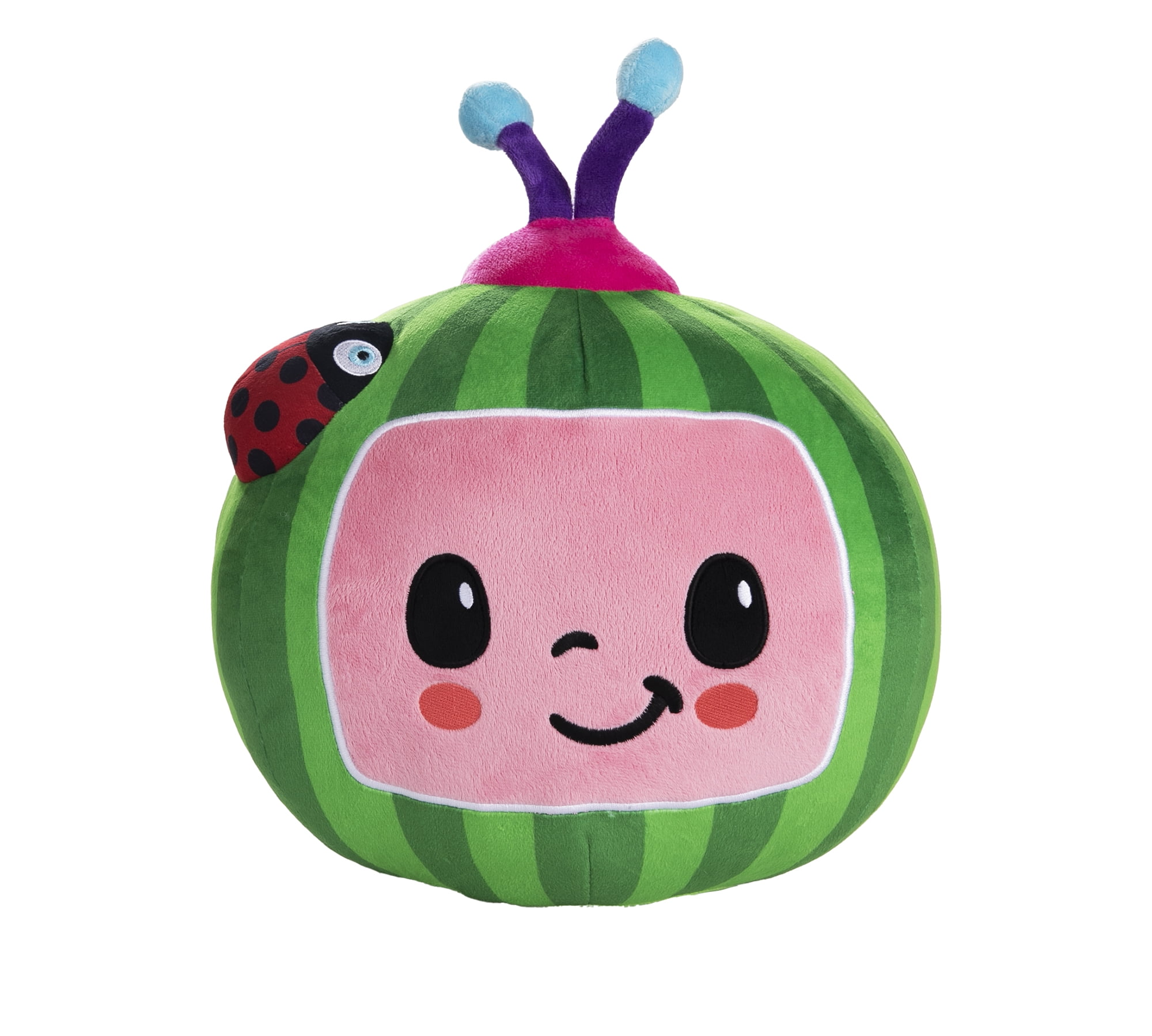 CoComelon 14" Plush melon Cuddle Pillow with Embroidered and Appliqued Details