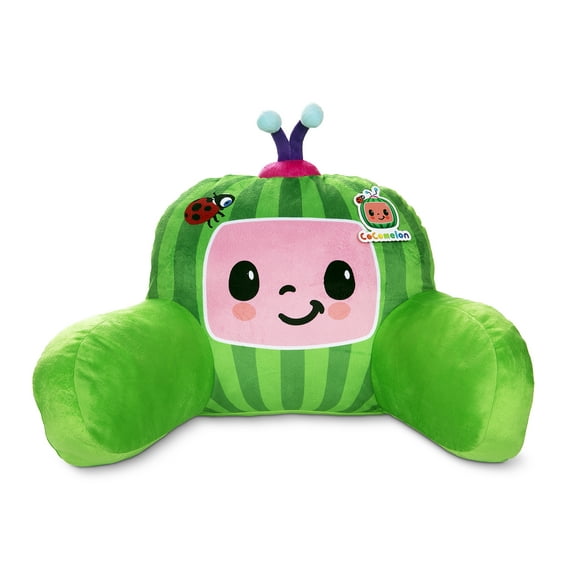CoComelon 14 in x 16.75 in Green/Pink Polyester Floor Pillow