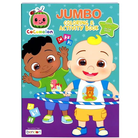 CoComelon 30391710 Jumbo Coloring & Activity Book, (Paperback)