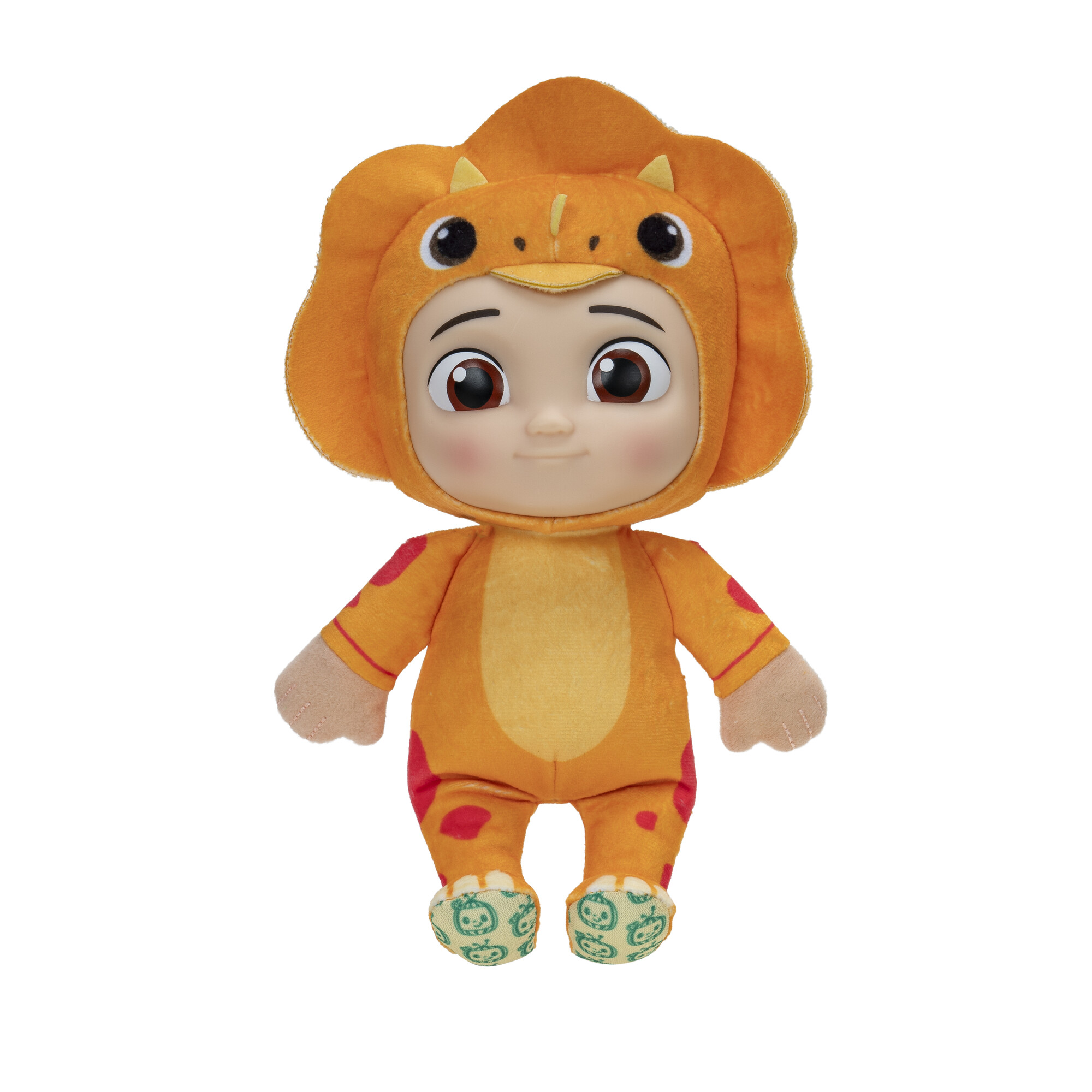 CoComelon Cece Dino 8 Inch Little Plush Dinosaur Themed Toy For Kids 