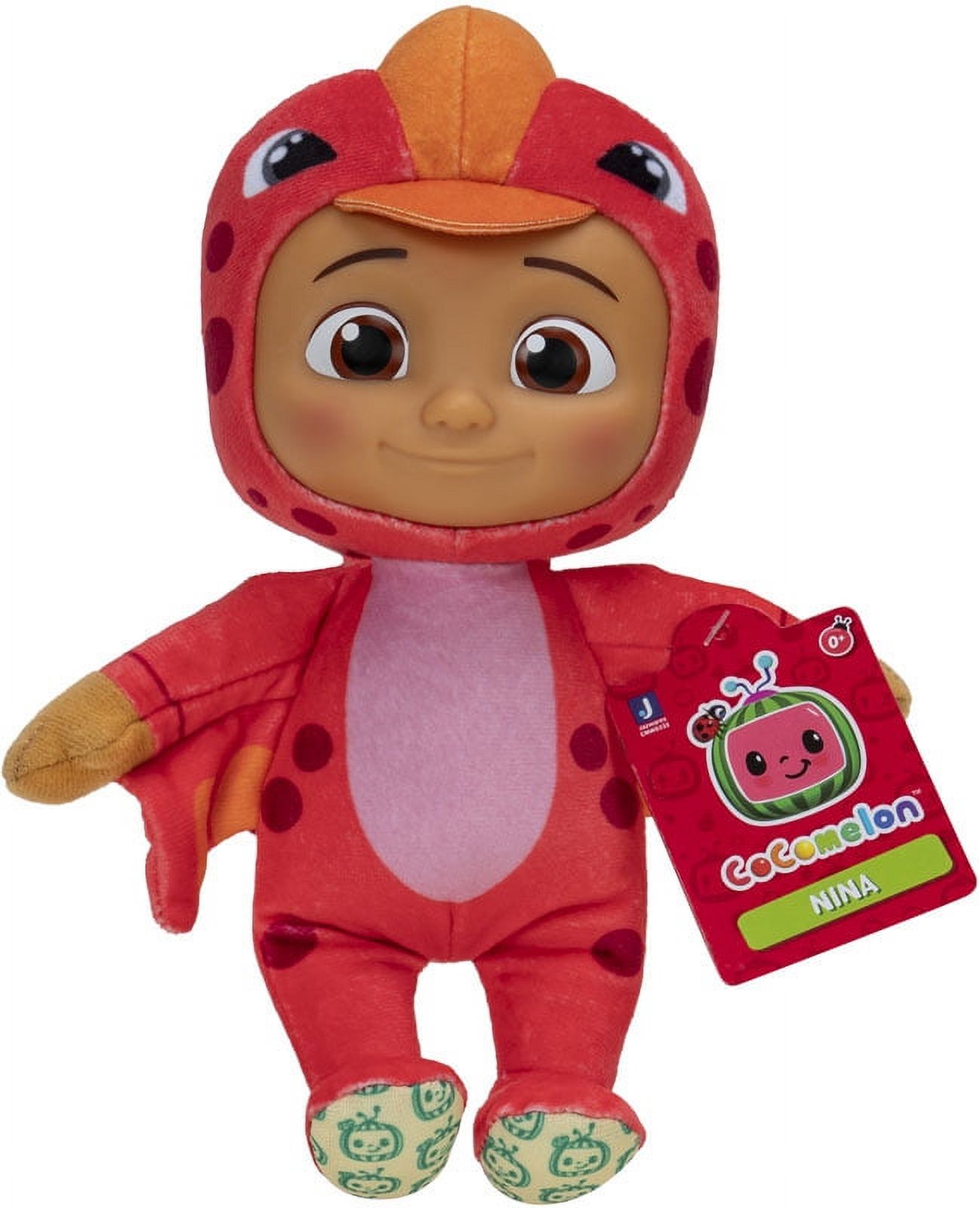 CoComelon Toddler s 8 Inch Dino Nina Plush Dinosaur Themed Preschool 