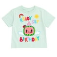 thumbnail image 1 of CoComelon Birthday Drop Shoulder T-Shirt Infant to Toddler, 1 of 5