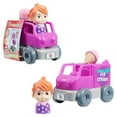 thumbnail image 1 of CoComelon Build-A-Vehicle, 4 Piece Set, YoYo in Pink Ice Cream Truck, Officially Licensed Kids Toys for Ages 18 Month, Gifts and Presents, 1 of 5