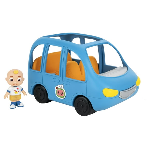 CoComelon Family Fun Car, with Sounds - Includes JJ - Plays Clip of Song, Are We There Yet - Toys for Kids, Toddlers, and Preschoolers