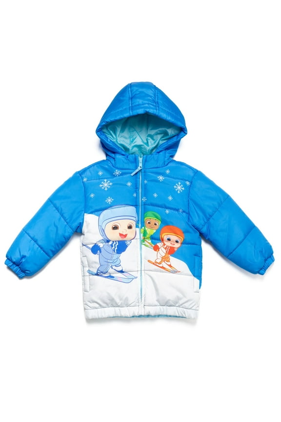 JJ Cody Nico Infant Baby Boys Zip Up Puffer Jacket Infant to Toddler