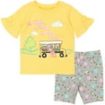 thumbnail image 1 of CoComelon JJ Infant Baby Girls T-Shirt and Shorts Outfit Set Infant to Toddler, 1 of 5