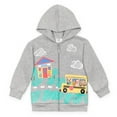 thumbnail image 1 of CoComelon JJ Toddler Boys Fleece Zip Up Hoodie Infant to Toddler, 1 of 5