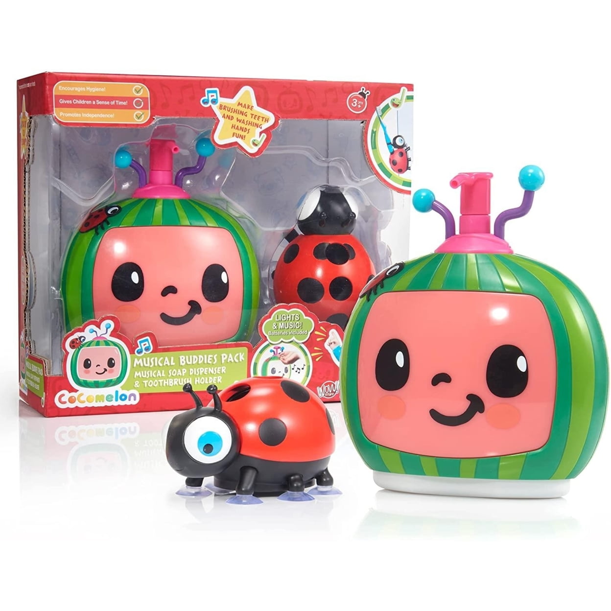 CoComelon Musical Soap Dispenser ヒビあり 中古 CoComelon Kids Musical Instruments in Play Home & Garden