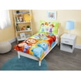 "Learning is Fun" Theme 4Piece Toddler Bedding Set. Multi