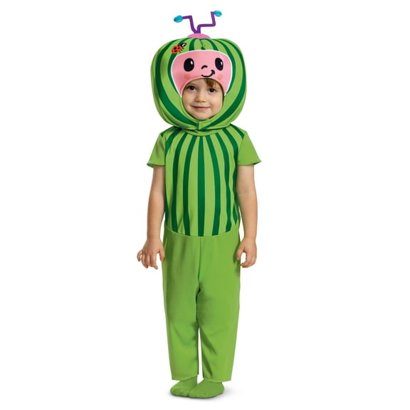 CoComelon Melon Toddler Costume for Boys with Foam Headpiece for Ages 2-4, Toddler 2T