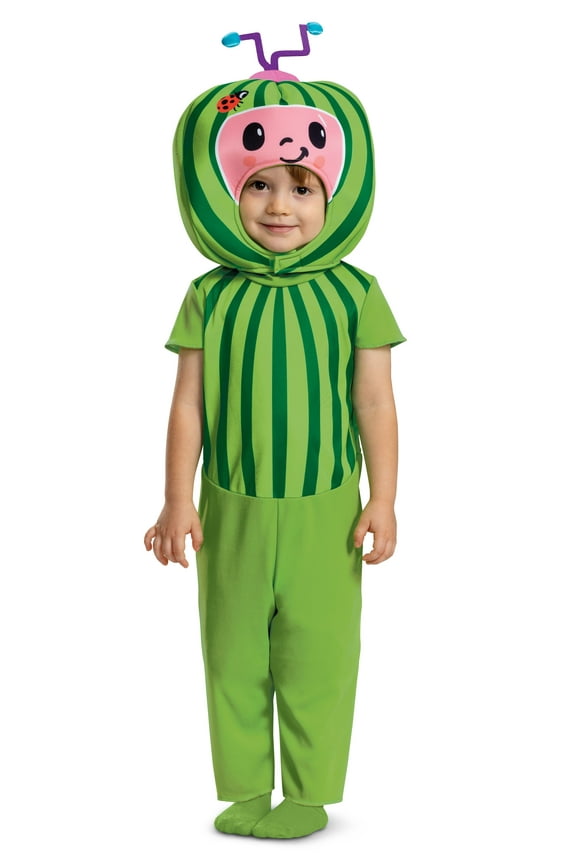 Melon Toddler Costume for Boys with Foam Headpiece for Ages 2-4, Toddler 2T
