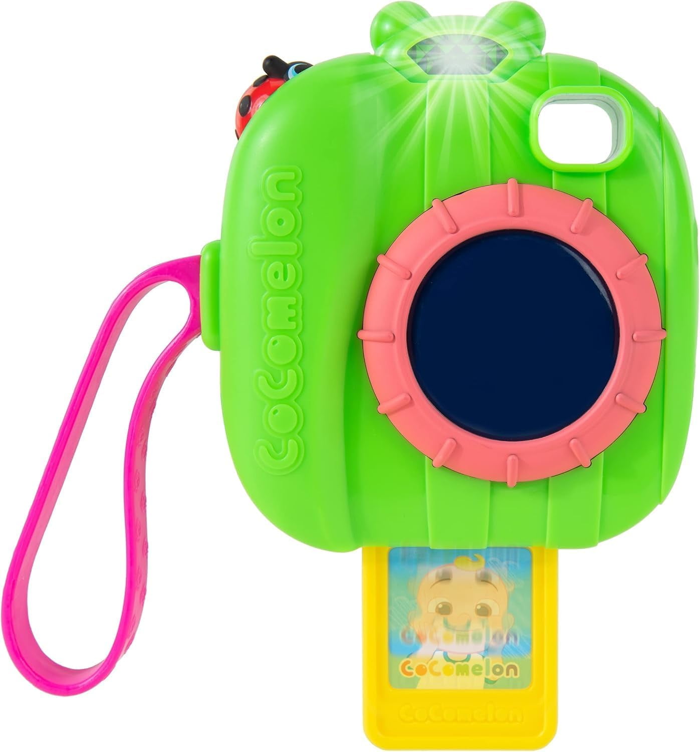 CoComelon Musical Camera - Interactive Tech Learning Toy w/ Lights, Sounds & Music - Officially Licensed - Gift for Toddlers & Preschoolers - Boys, Girls, Kids - Age 2+