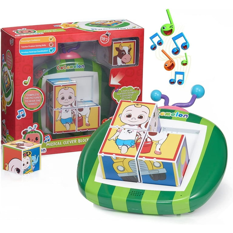 WOW! PODS CoComelon Toys Musical Clever Building Blocks Pre - Main Image