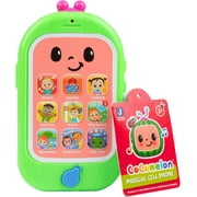 CoComelon Musical Smart Cell Phone - Interactive Pretend Tech Learning Toy w/ Lights, Sounds & Music - Officially Licensed - Gift for Toddlers & Preschoolers - Boys, Girls, Kids - Age 2+