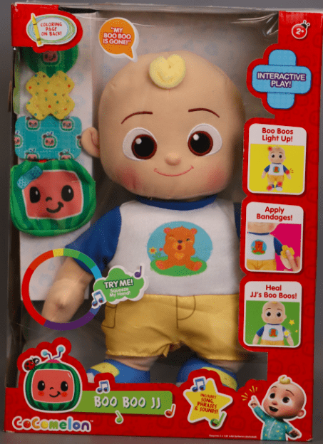 CoComelon Official Boo Boo JJ Plush Doll Toy New With Box