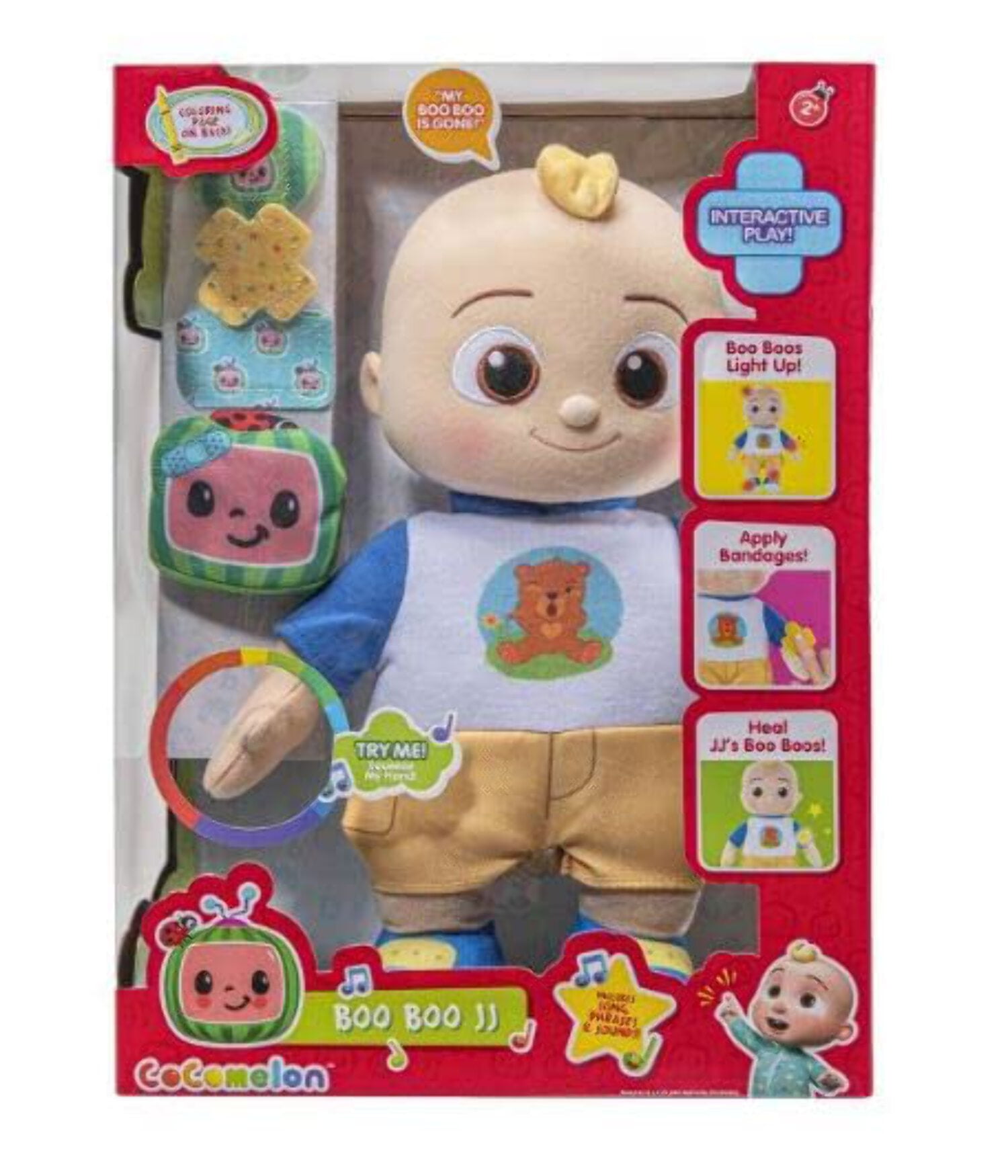 CoComelon Official Boo Boo JJ Plush Doll Toy New With Box
