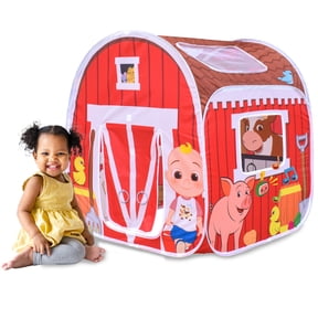 Cocomelon Old MacDonald's Musical Barn Pop-Up Tent, Indoor & Outdoor Use, Play Tent for Children Ages 3+