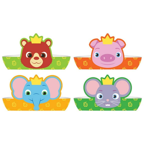 CoComelon Paper Crowns (8)