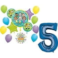 thumbnail image 1 of CoComelon Party Supplies 5th Birthday 15 pc Balloon Bouquet Decorations, 1 of 8