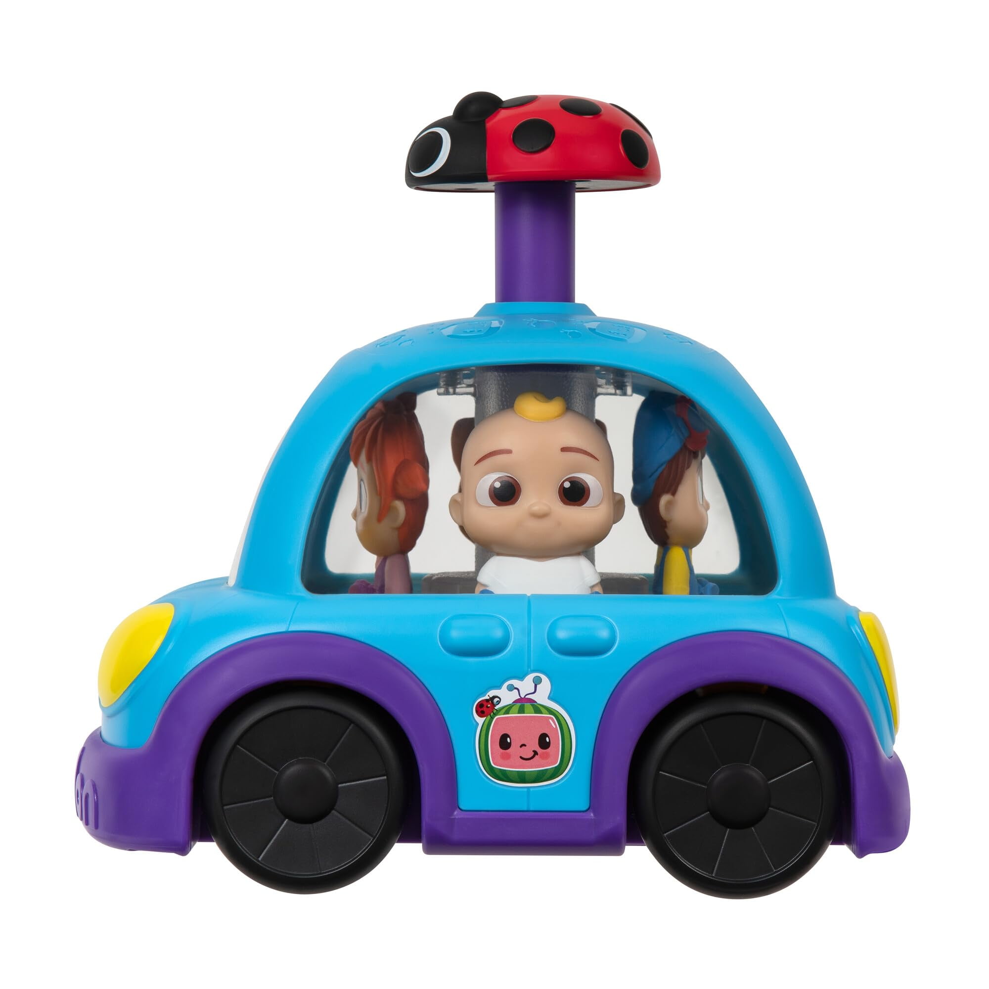 CoComelon Push ‘N Sing Family Car - Interactive Musical Light-Up Car ...