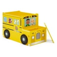 thumbnail interactive-video image 1 of CoComelon School Bus Toy Box by Delta Children - Greenguard Gold Certified, 1 of 12