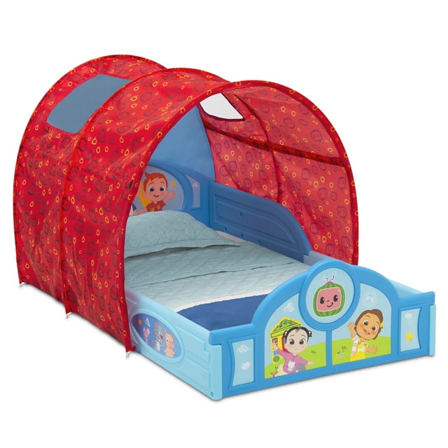 Sleep and Play Toddler Bed with Tent by Delta Children