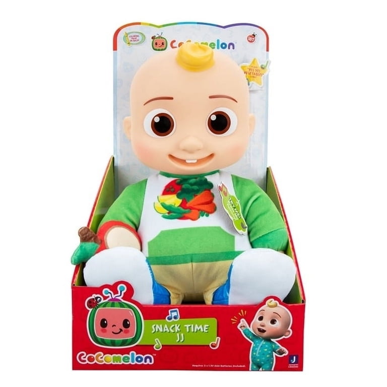 CoComelon Interactive Snack Time JJ Plush Doll Toy - Walmart.com