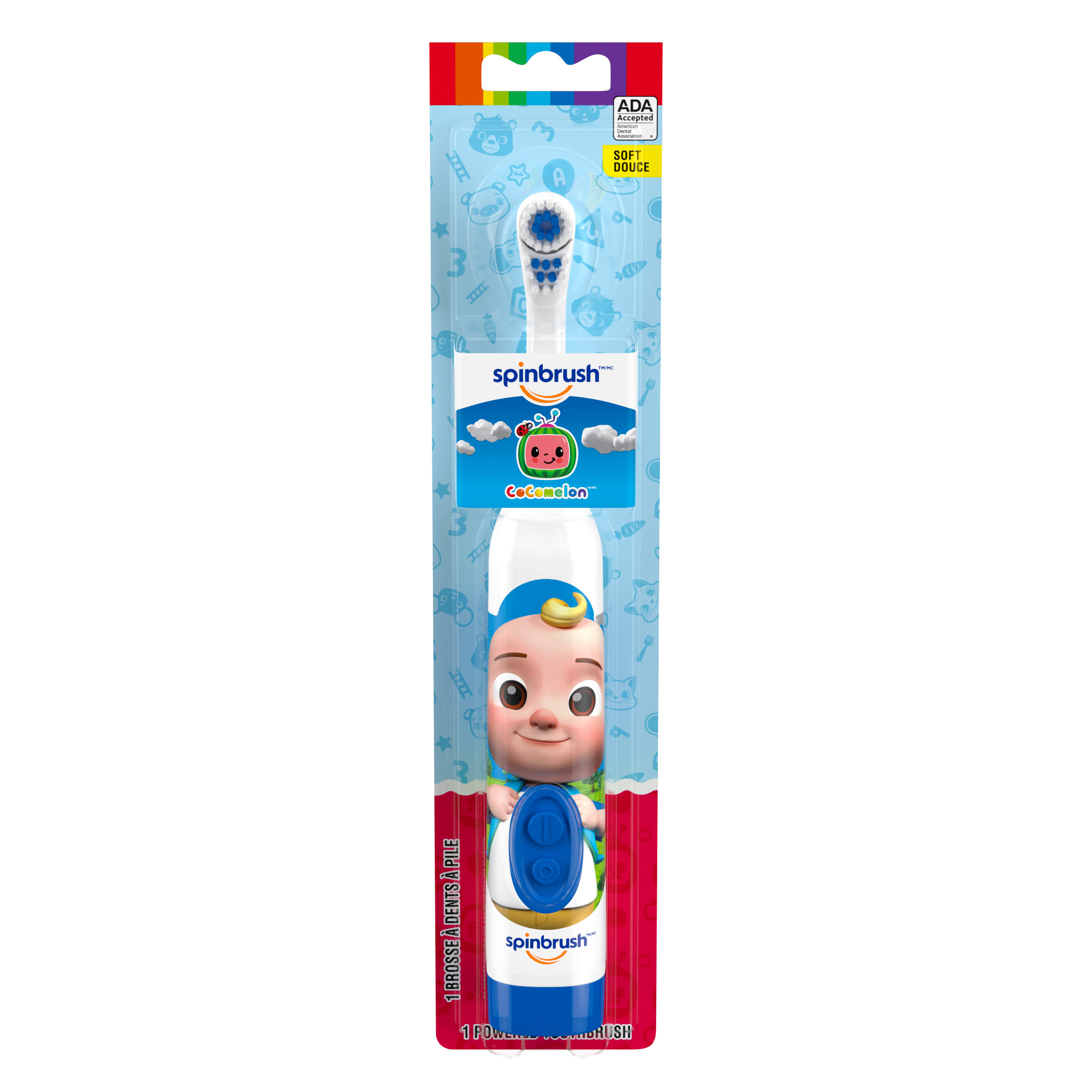 ARM & HAMMER Spinbrush PRO Clean Soft Family Pack 2 Brushes Plus 4