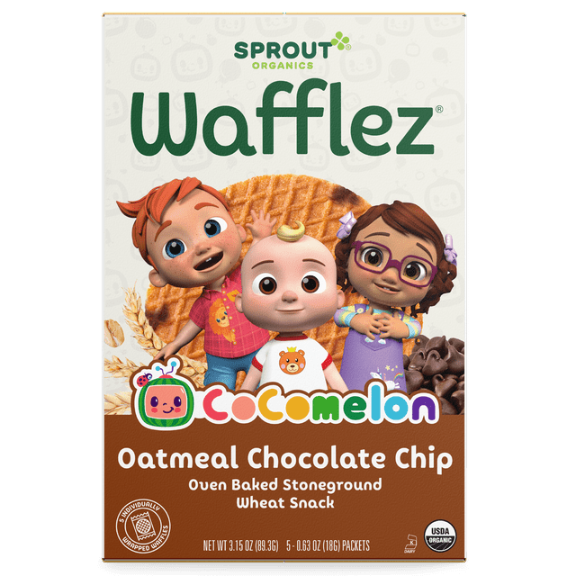Sprout Organics Toddler Snacks, Organic Oatmeal Chocolate