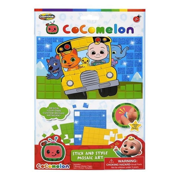 CoComelon Stick Style Mosaic Art Kit