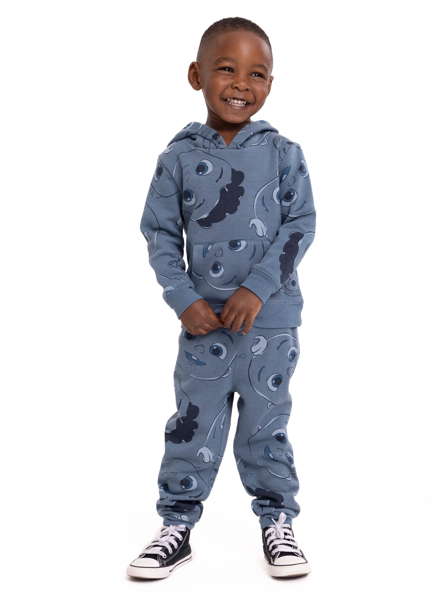 Toddler Boy Fleece Hoodie and Joggers Set, 2Piece, Sizes 12M