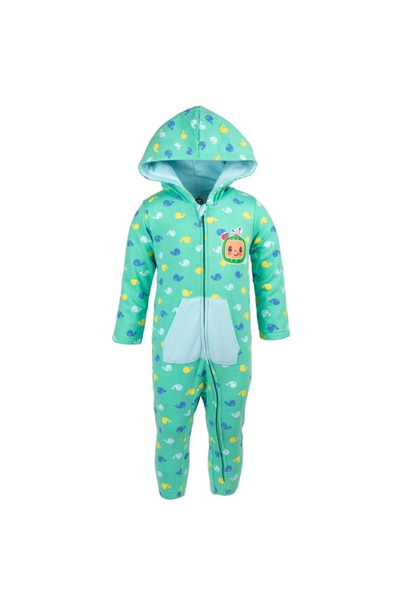 Toddler Boy Girl Fleece Coverall Pink 3T