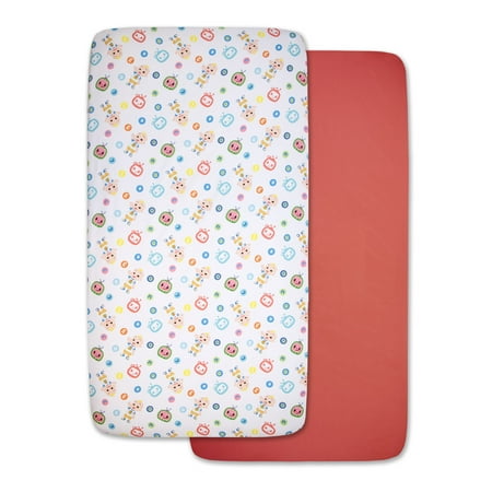 CoComelon Toddler Sheet Set 2 Pack