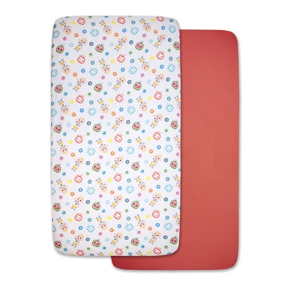 CoComelon Toddler Sheet Set 2 Pack