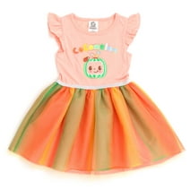 CoComelon Toddler Girls Tulle Dress Infant to Toddler