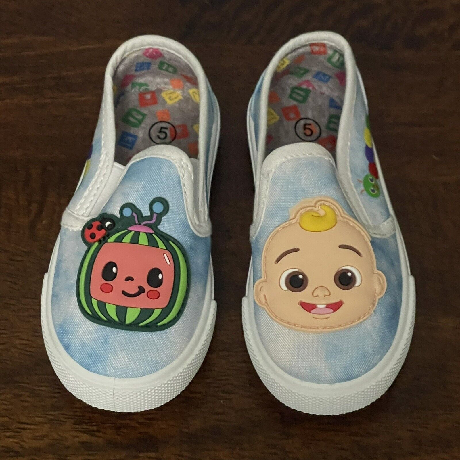 CoComelon Toddler Shoes Slip-Ons Blue Size 5 - Walmart.com