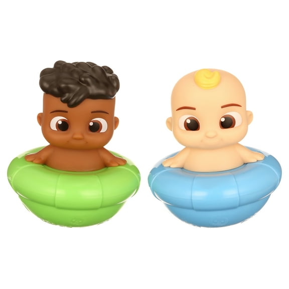 CoComelon Water Bobbles - Water Bobble 2 Pack - JJ & Cody - Infant and Toddler Bath Toys