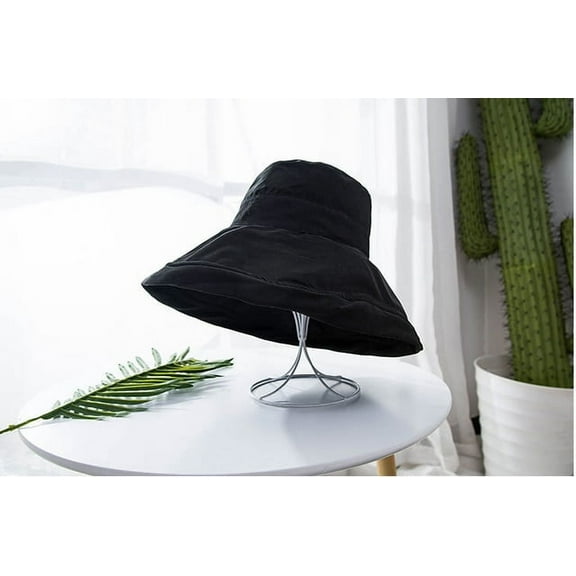 CoCopeanut 2020 Wide Brim Women Sun Hat Cap Casual Large Brim Bucket Hat Sports Hiking Fishing Female Cap Summer Autumn Beach Panama Bob
