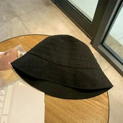 CoCopeanut 2022 Fall Winter Retro Cotton Bucket Hat Outdoor Panama Harajuku Fishing Bucket Hats for Female Male Unisex Casual Cap Unisex