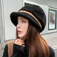 thumbnail image 1 of CoCopeanut Autumn Winter Baseball Cap Women Artificial Lamb Wool Hats Version Tide Warm Cap Plush Baseball Caps Spring Baseball Cap Gift, 1 of 6