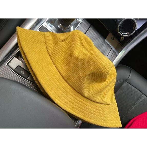 CoCopeanut Blank Corduroy Bucket Hat for Women Spring Autumn Plain Men Panama Outdoor Hiking Beach Fishing Cap Sunscreen Female Sunhat Bob