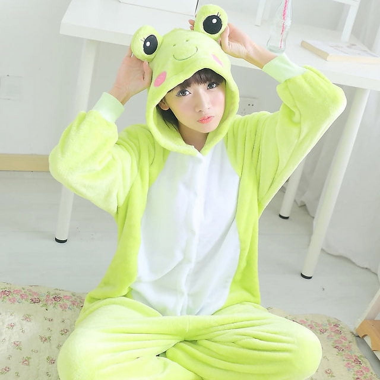 CoCopeanut Kigurumi Adults Stitch Onesies Panda Pajamas Jumpsuit Homewear  Halloween Party Onesies Koala Bear Frog Anime Cosplay Costumes - Walmart.com