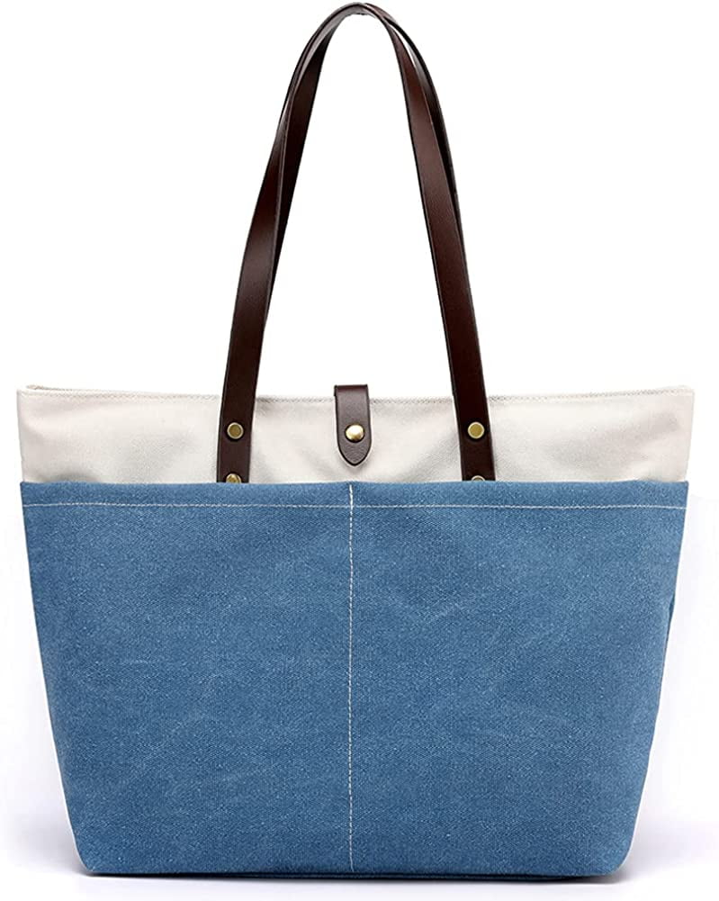 CoCopeanut Cotton Canvas Handbag for Women Large Capacity Tote Bag ...